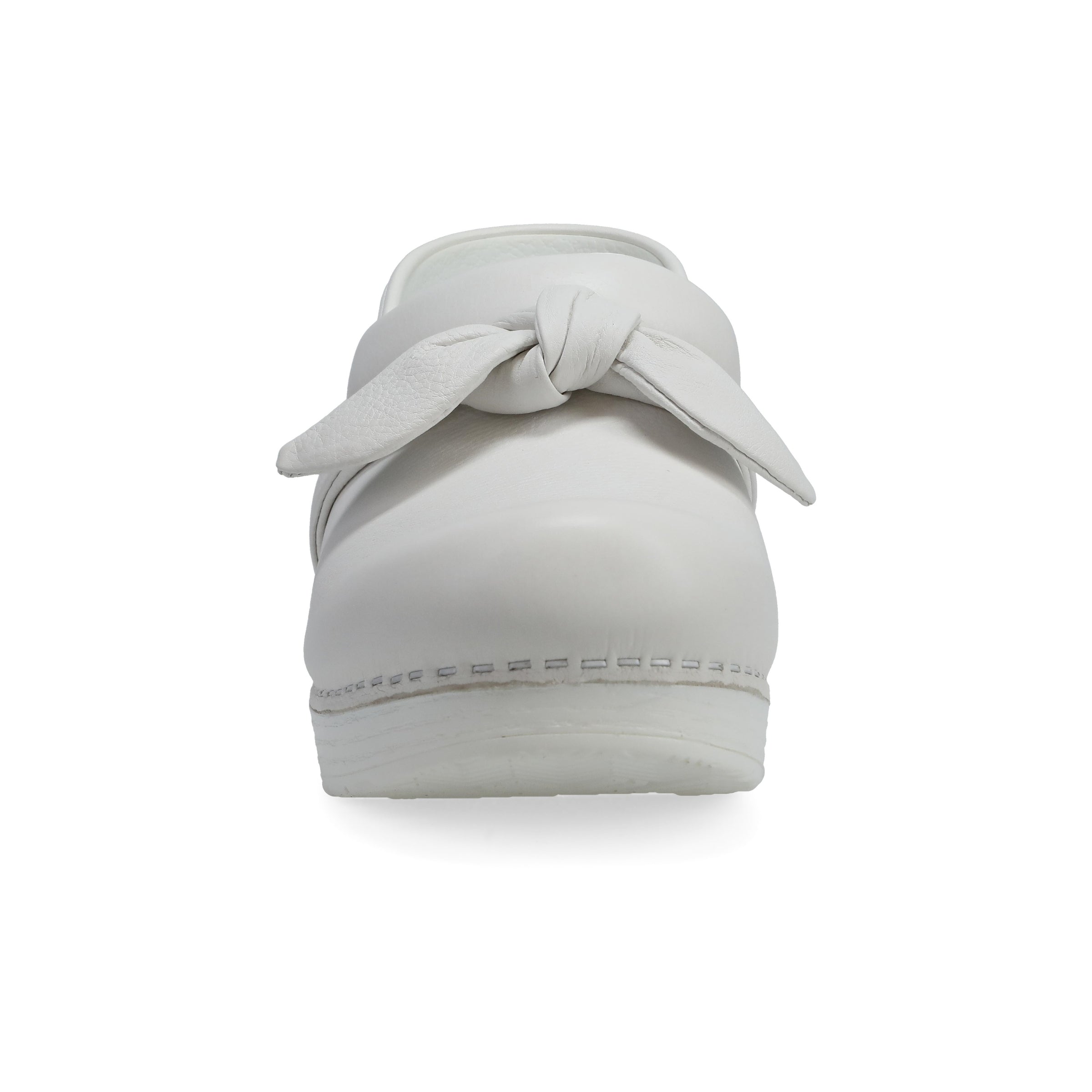 Premium White Nappa Leather Pro Bow