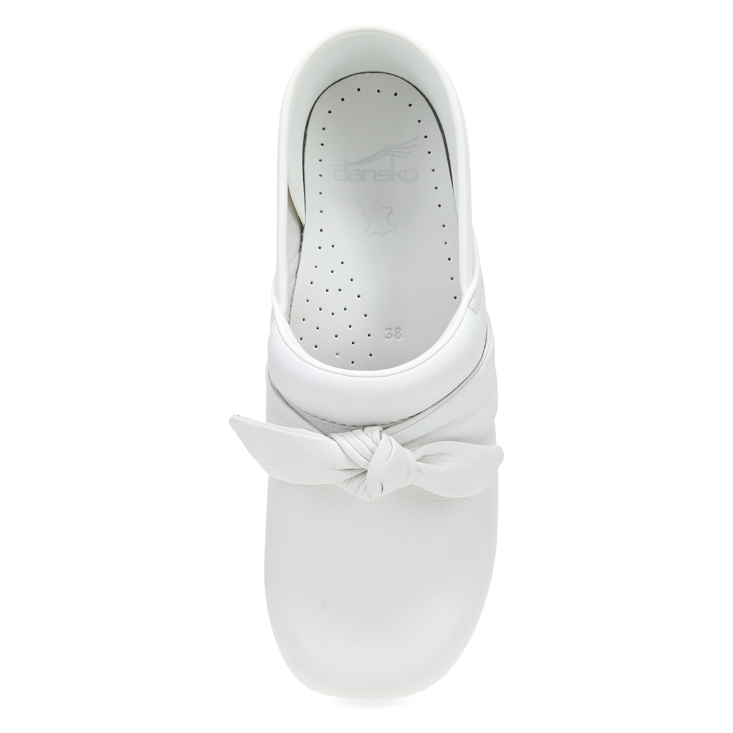 Premium White Nappa Leather Pro Bow