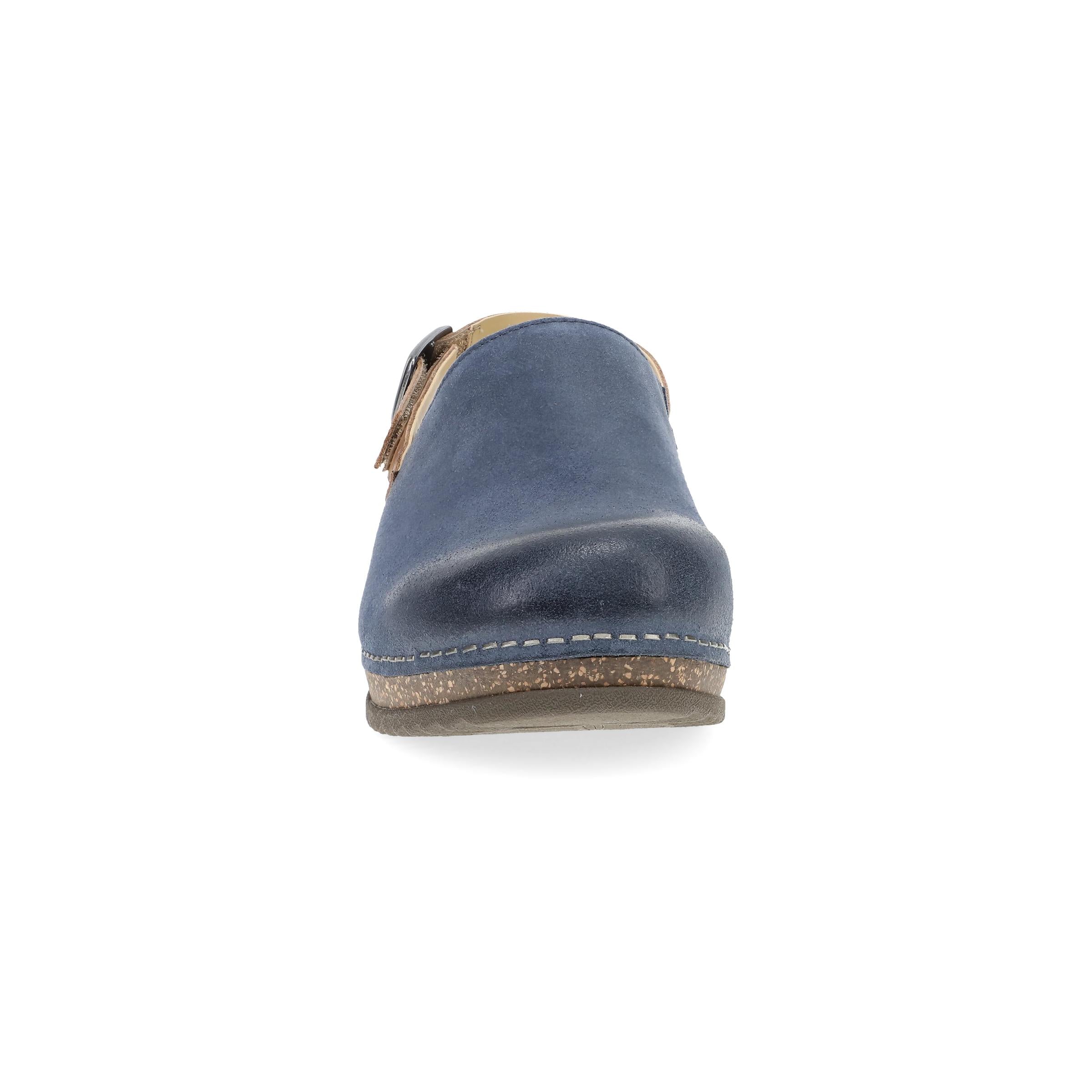 Burnished Suede Merrin Blue Shoes