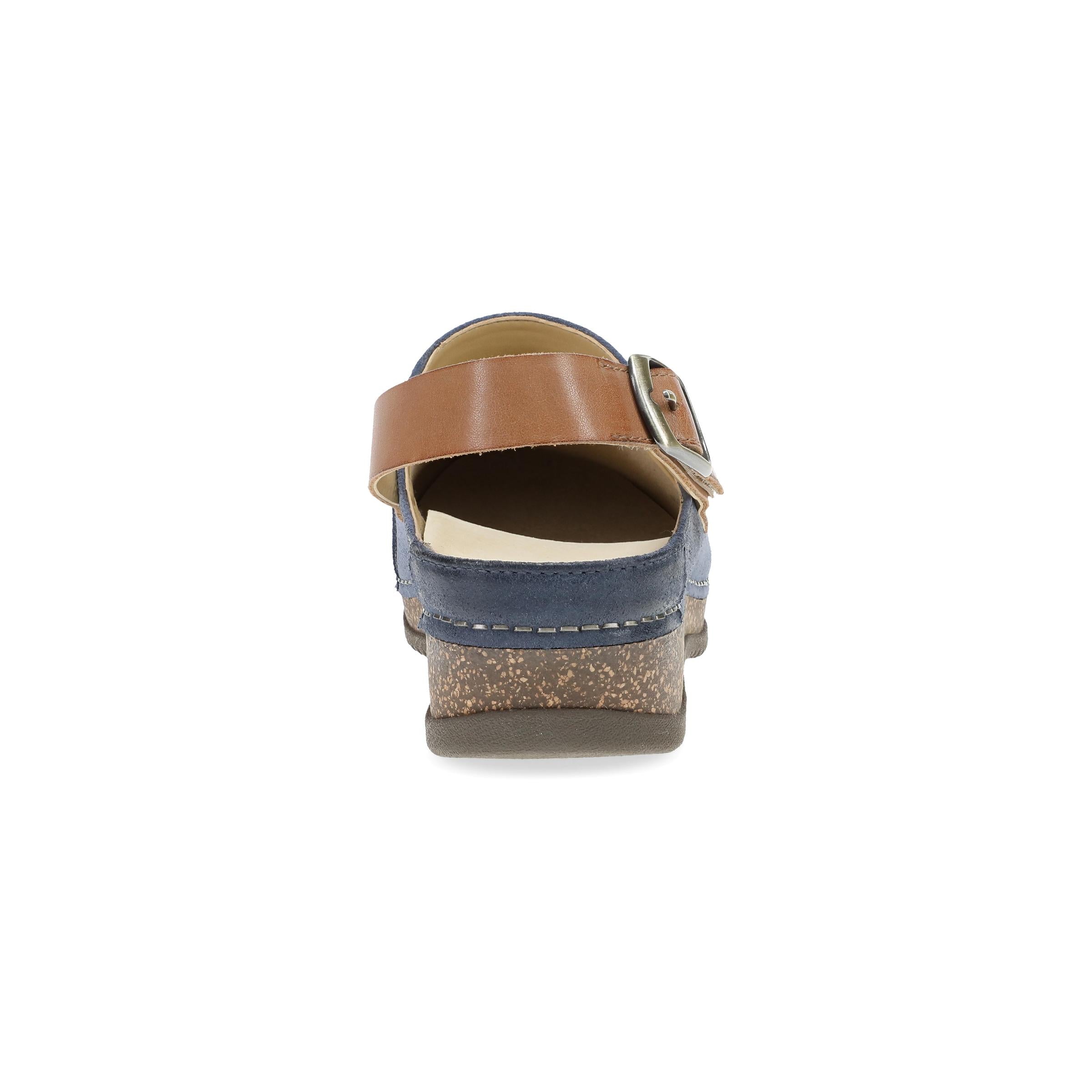 Burnished Suede Merrin Blue Shoes