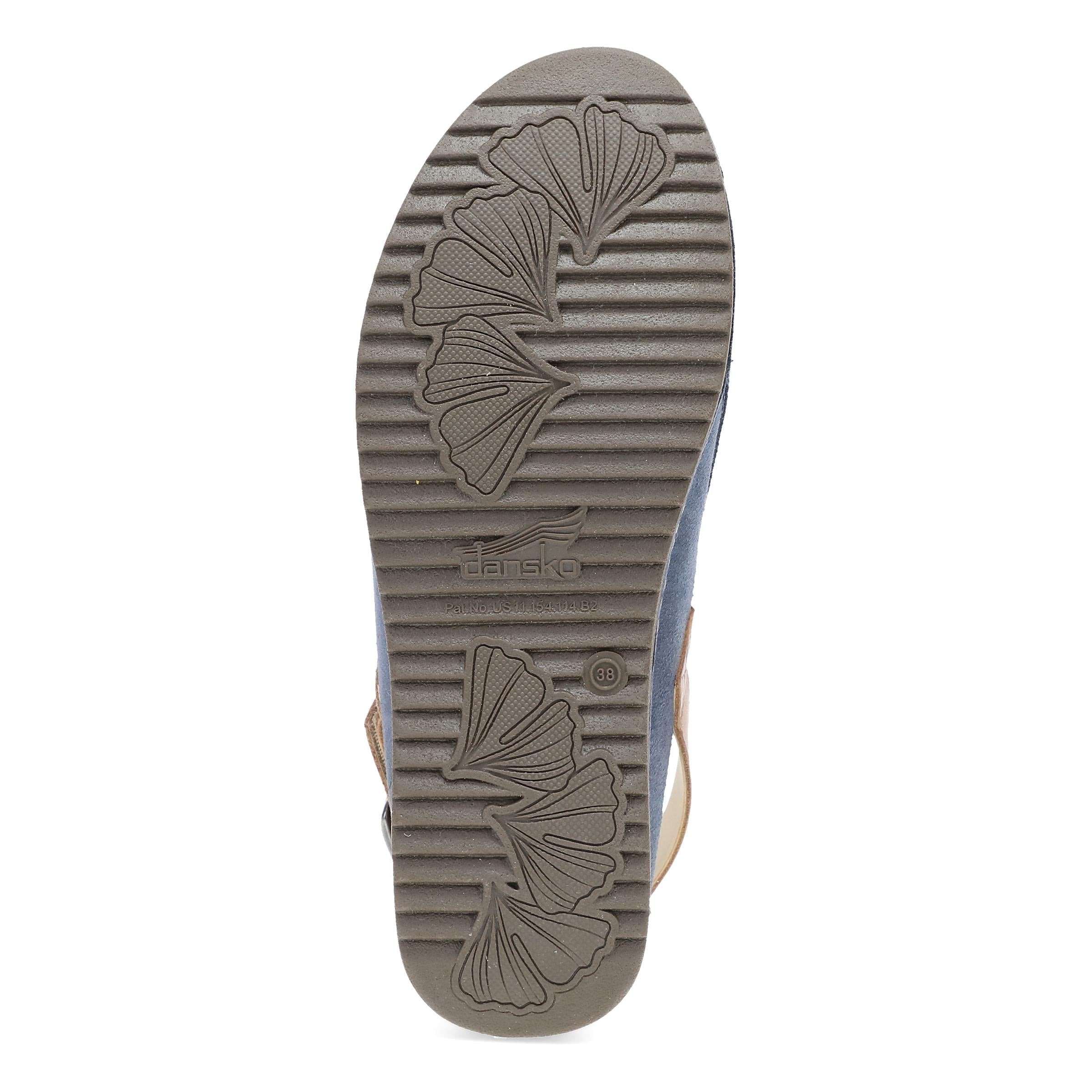Burnished Suede Merrin Blue Shoes