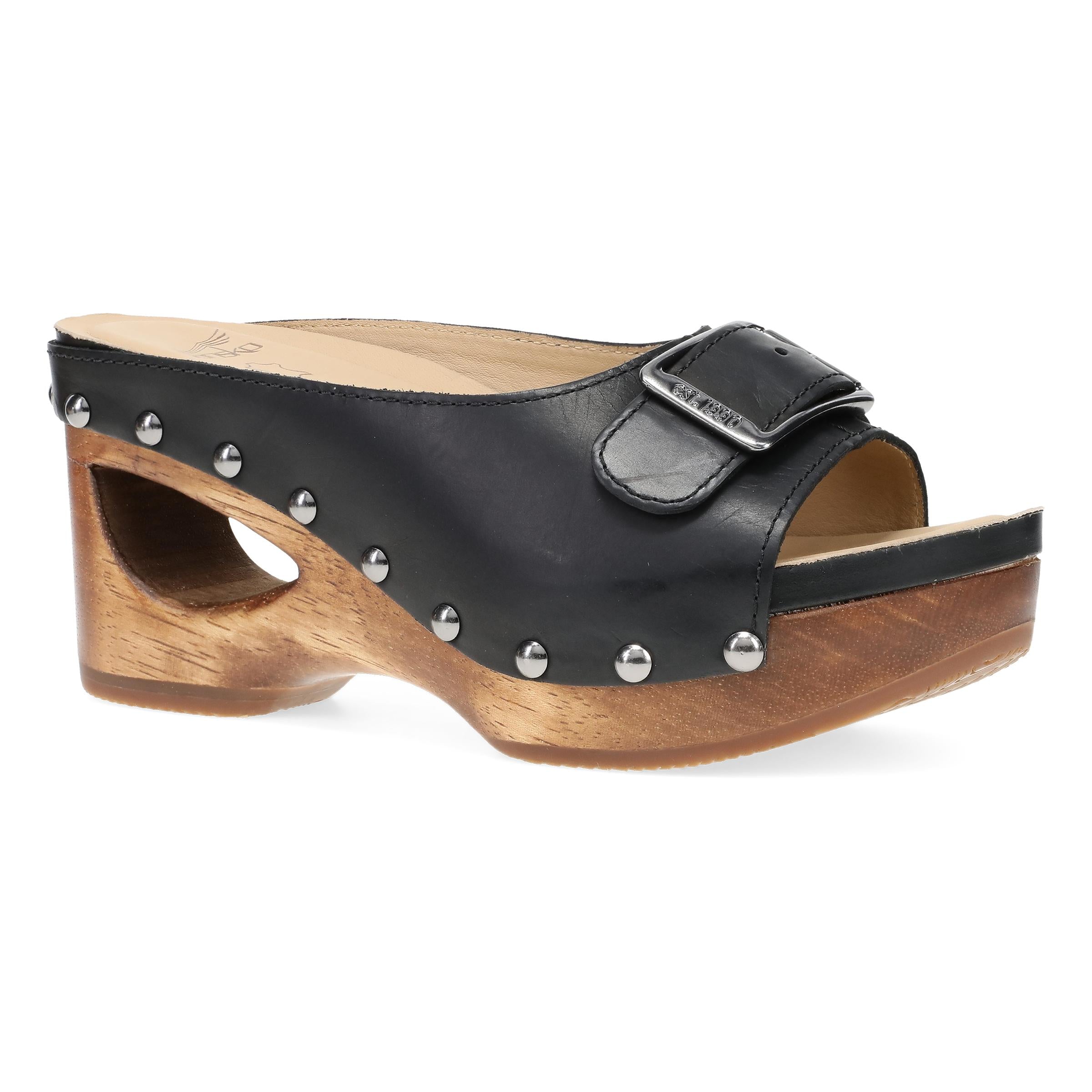 Adeline Black Calf Leather Bag