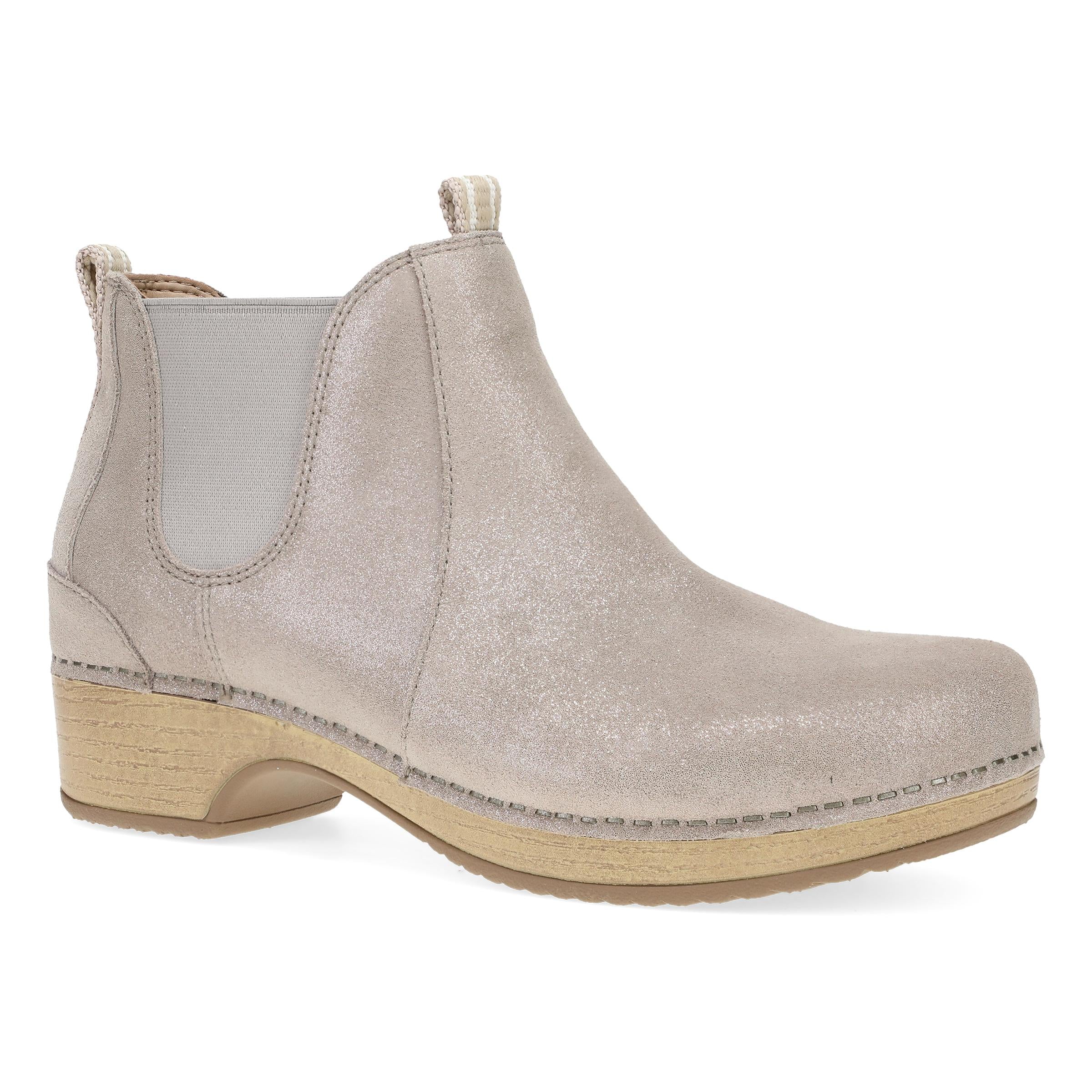 Champagne Suede Shoes by Becka