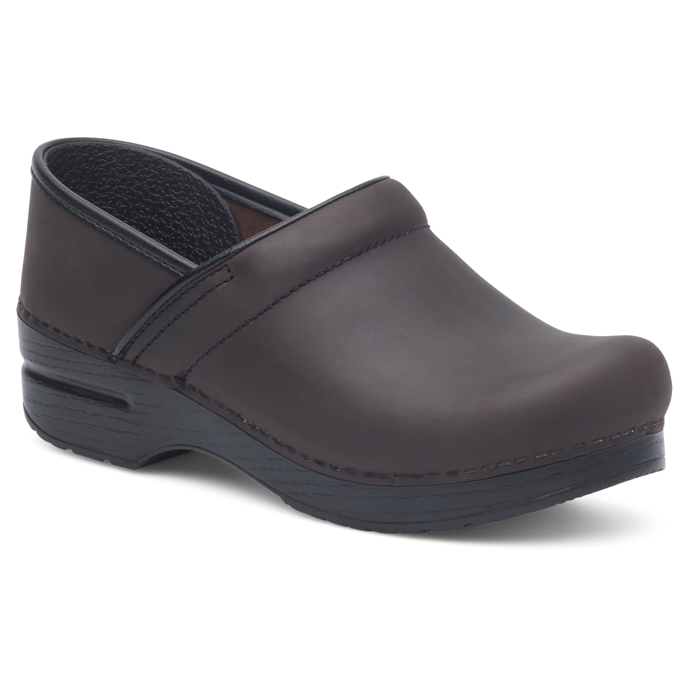 Antique Brown Oiled Leather Wide Pro