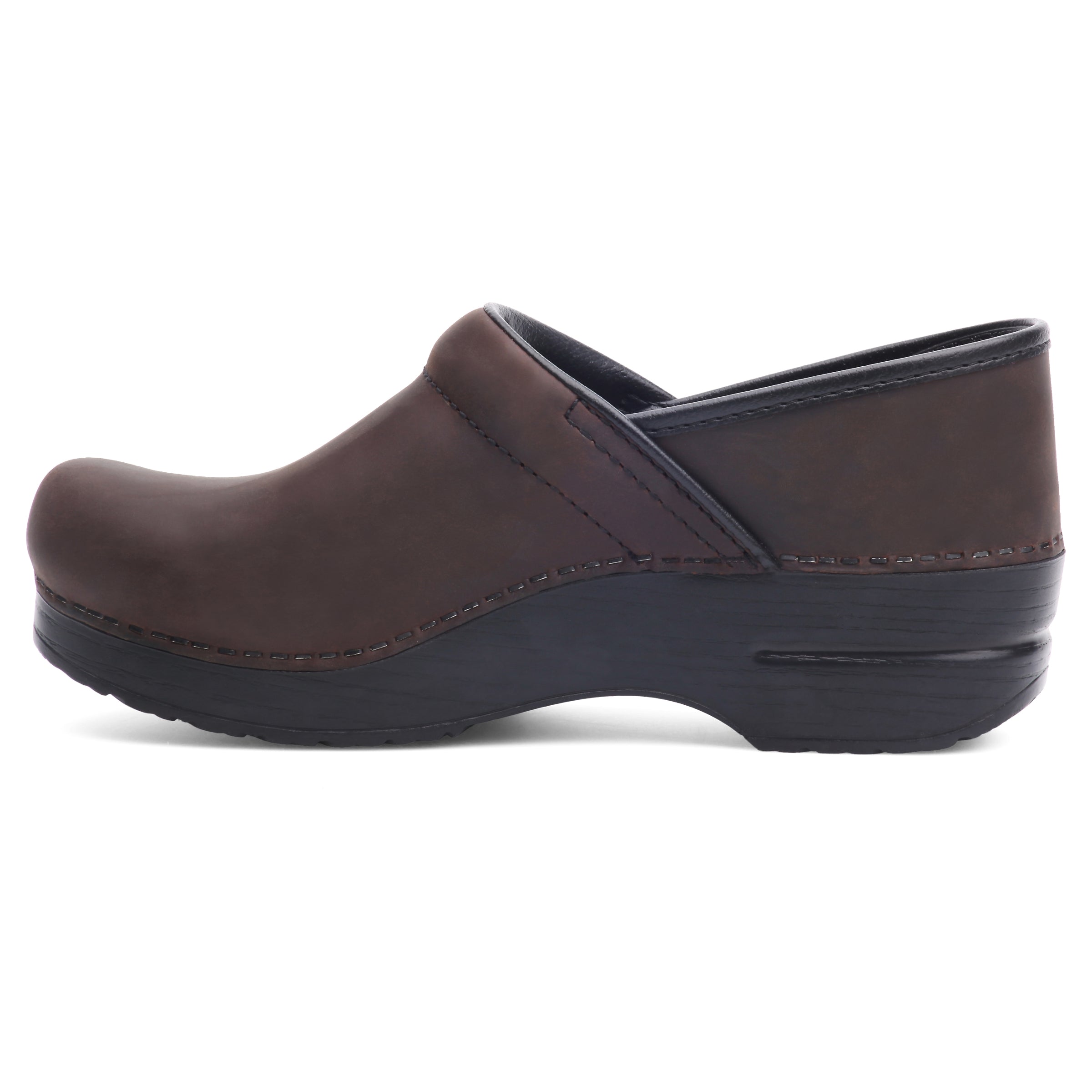 Antique Brown Oiled Leather Wide Pro