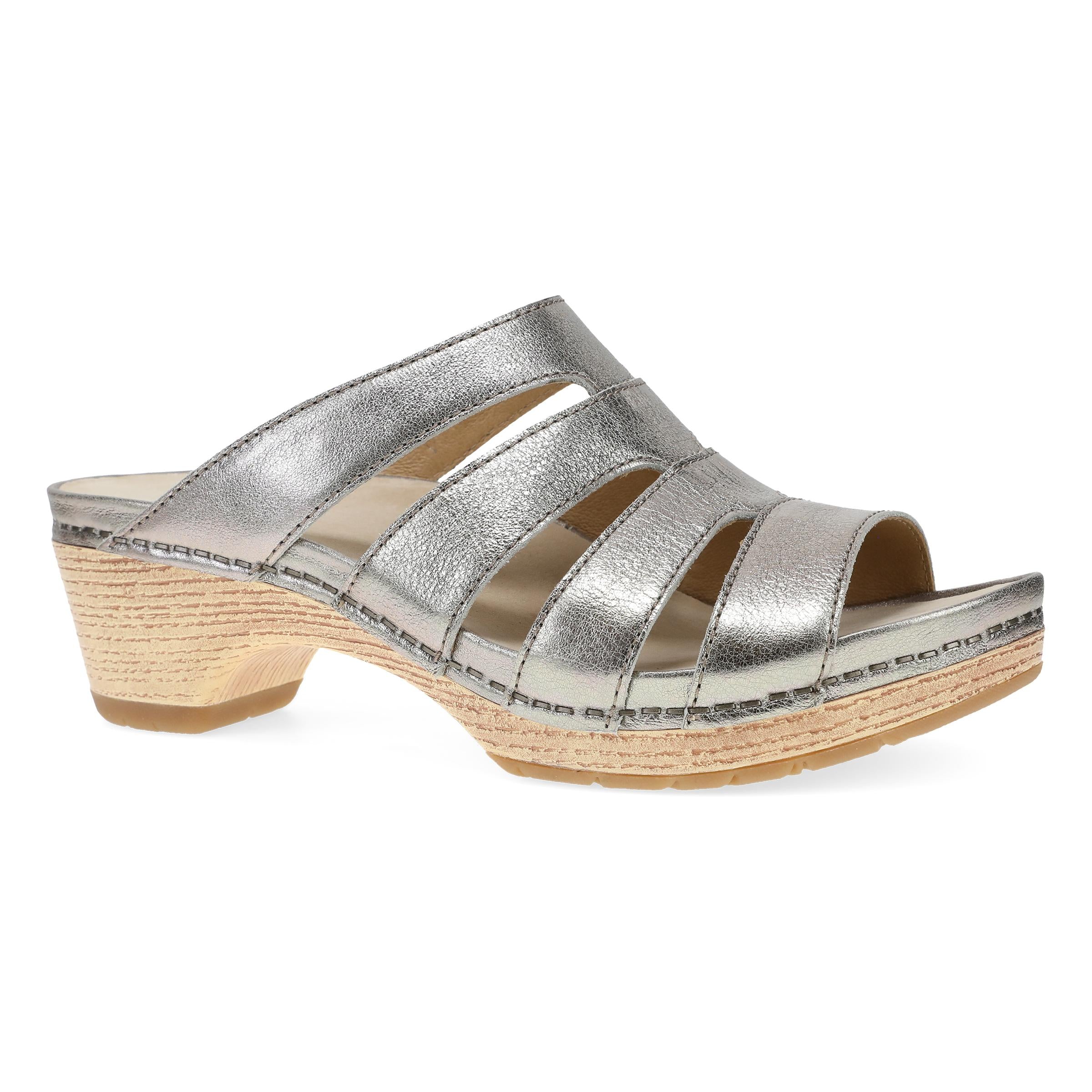 Lyndi Metallic Platino