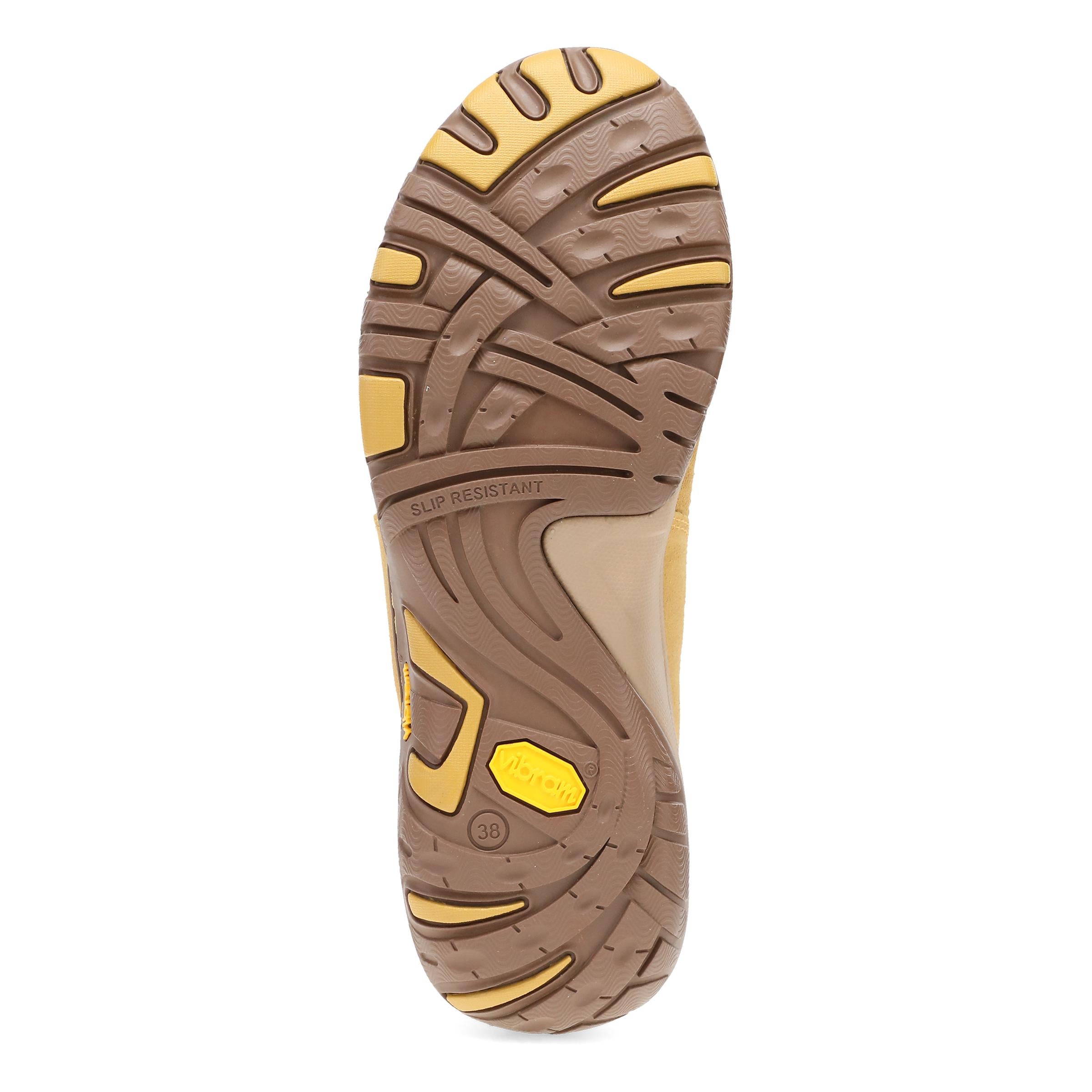Burnished Suede Paisley Wheat Shoes