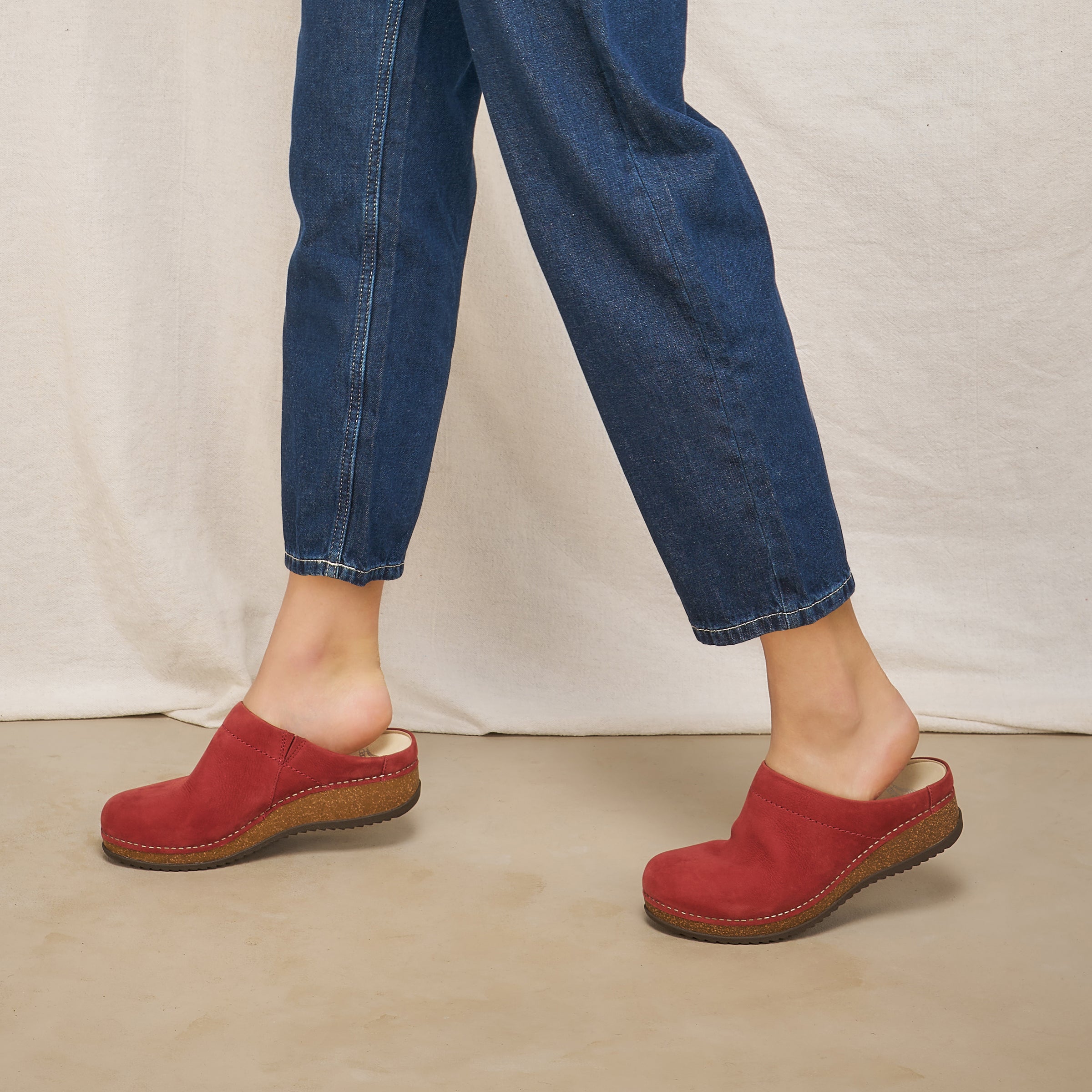 Cayenne Nubuck Leather for Crafting