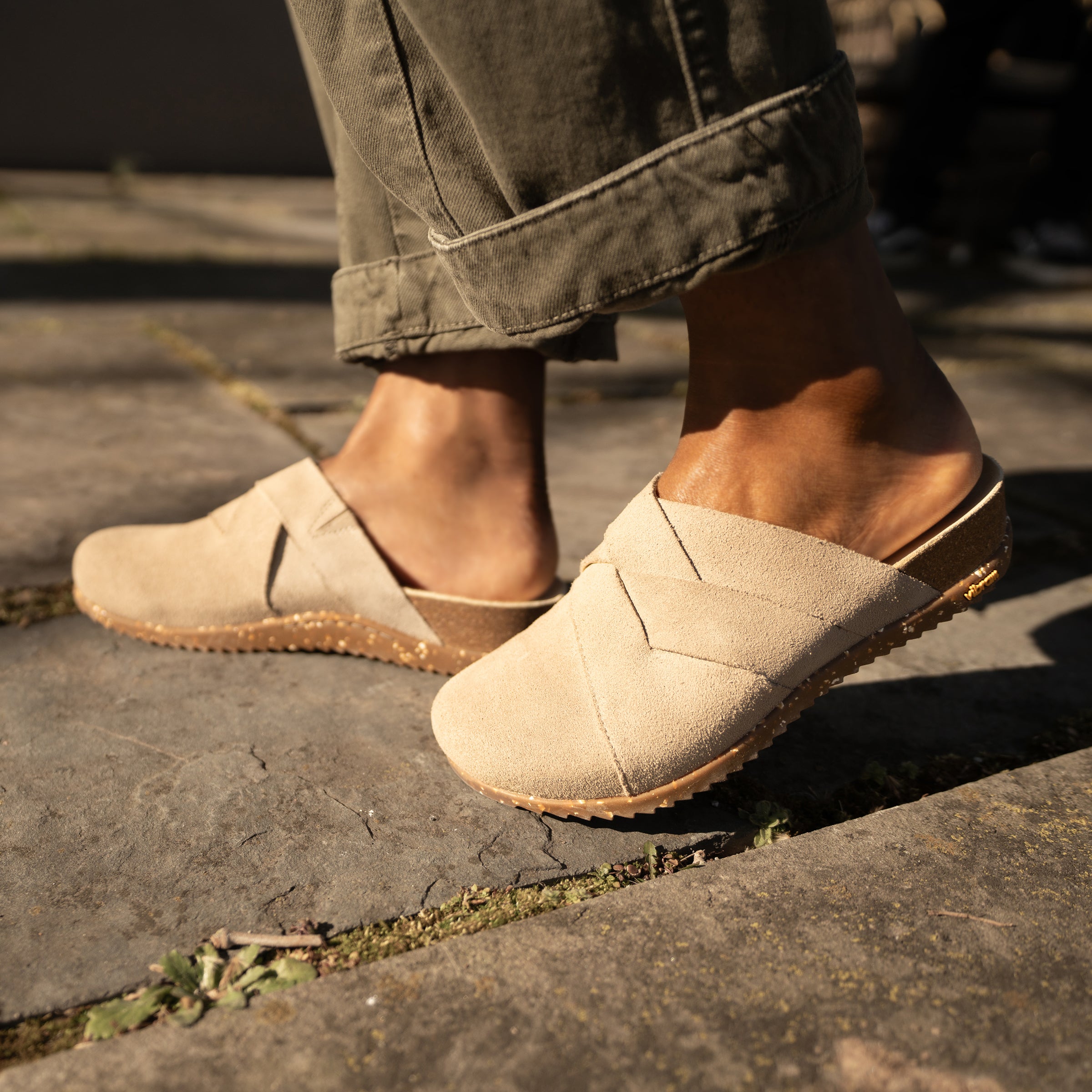 Daniella Suede Shoes in Taupe