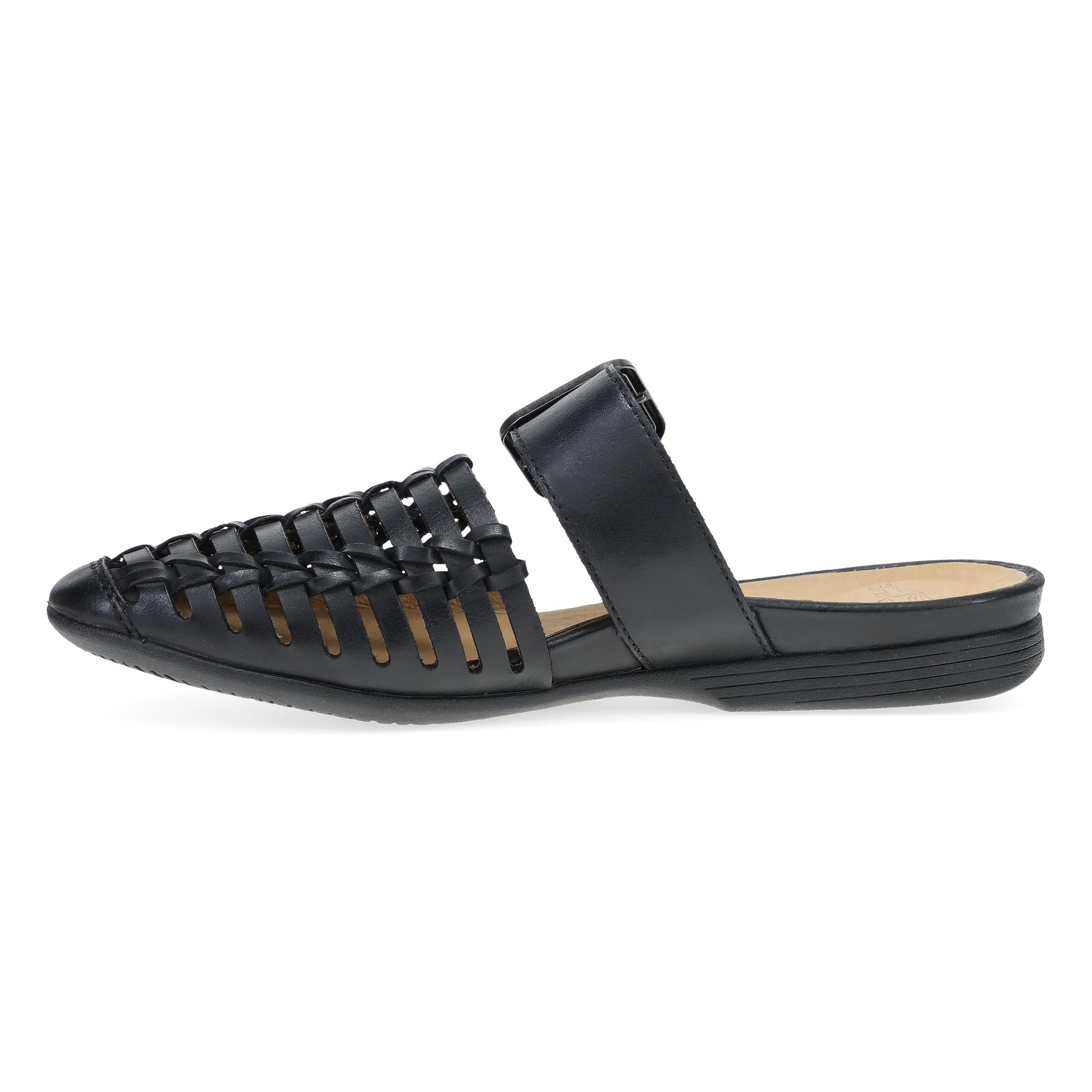 Leilani Black Nappa Leather