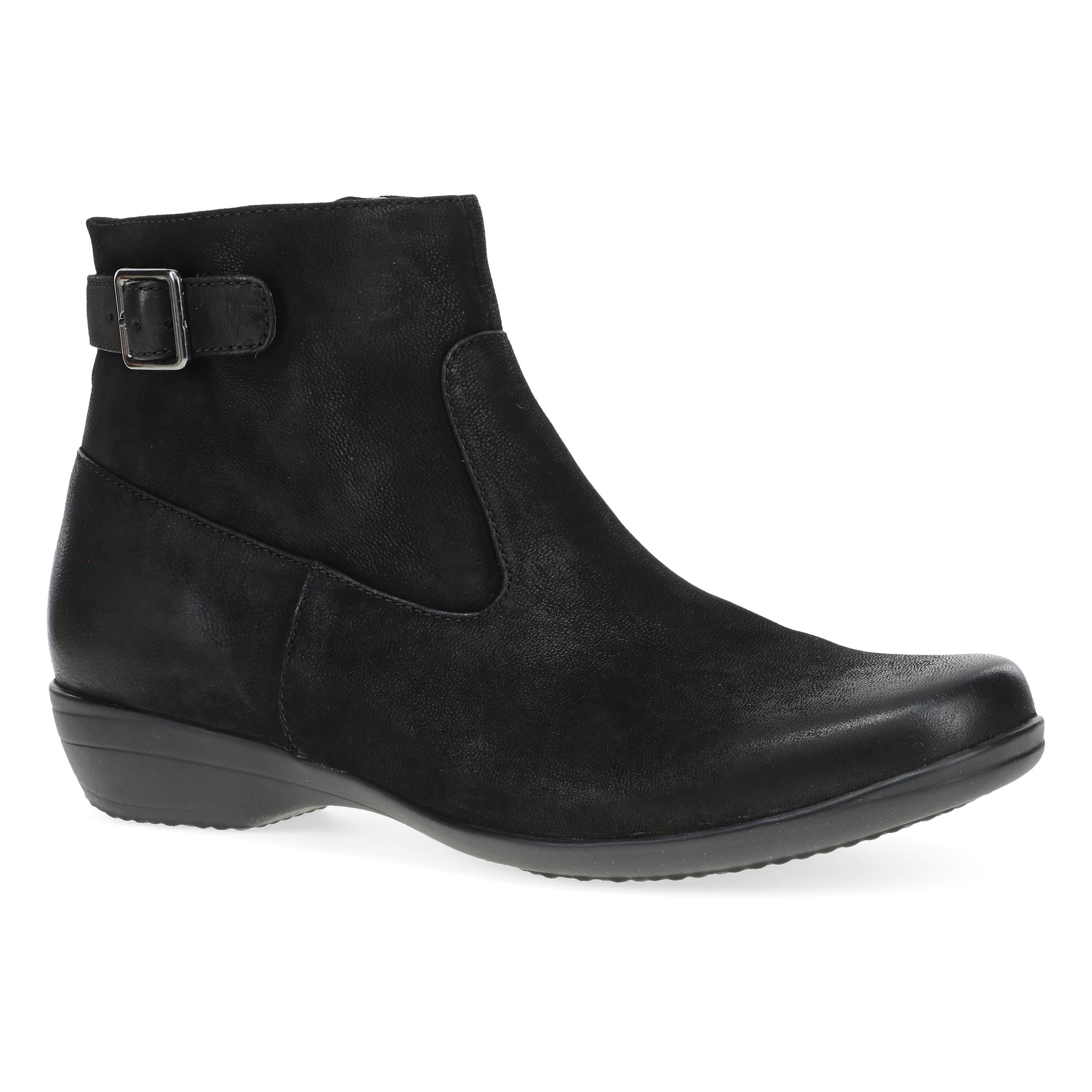 Finnley Black Nubuck Leather Shoes