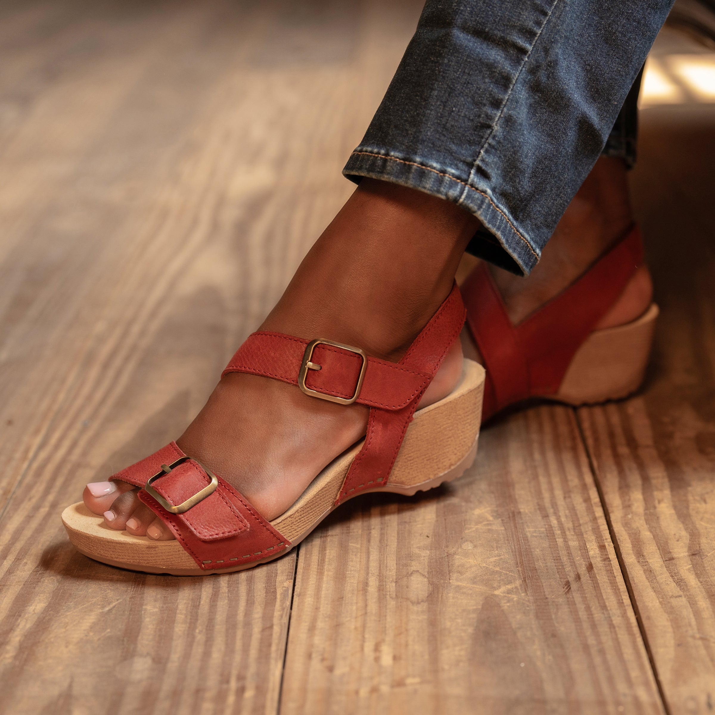 Burnished Nubuck Trinity Cayenne Boots