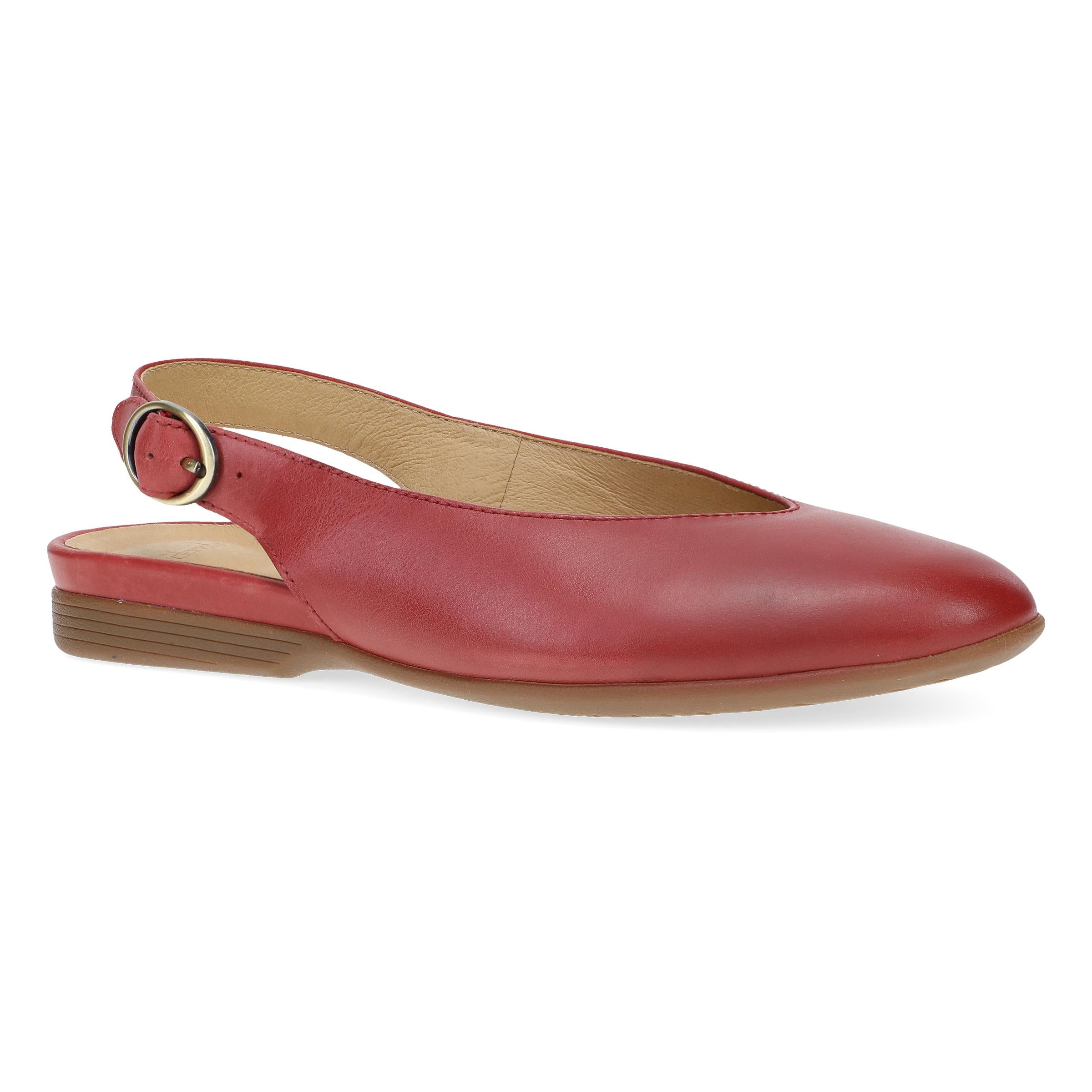 Lea Red Nappa Leather Handbag