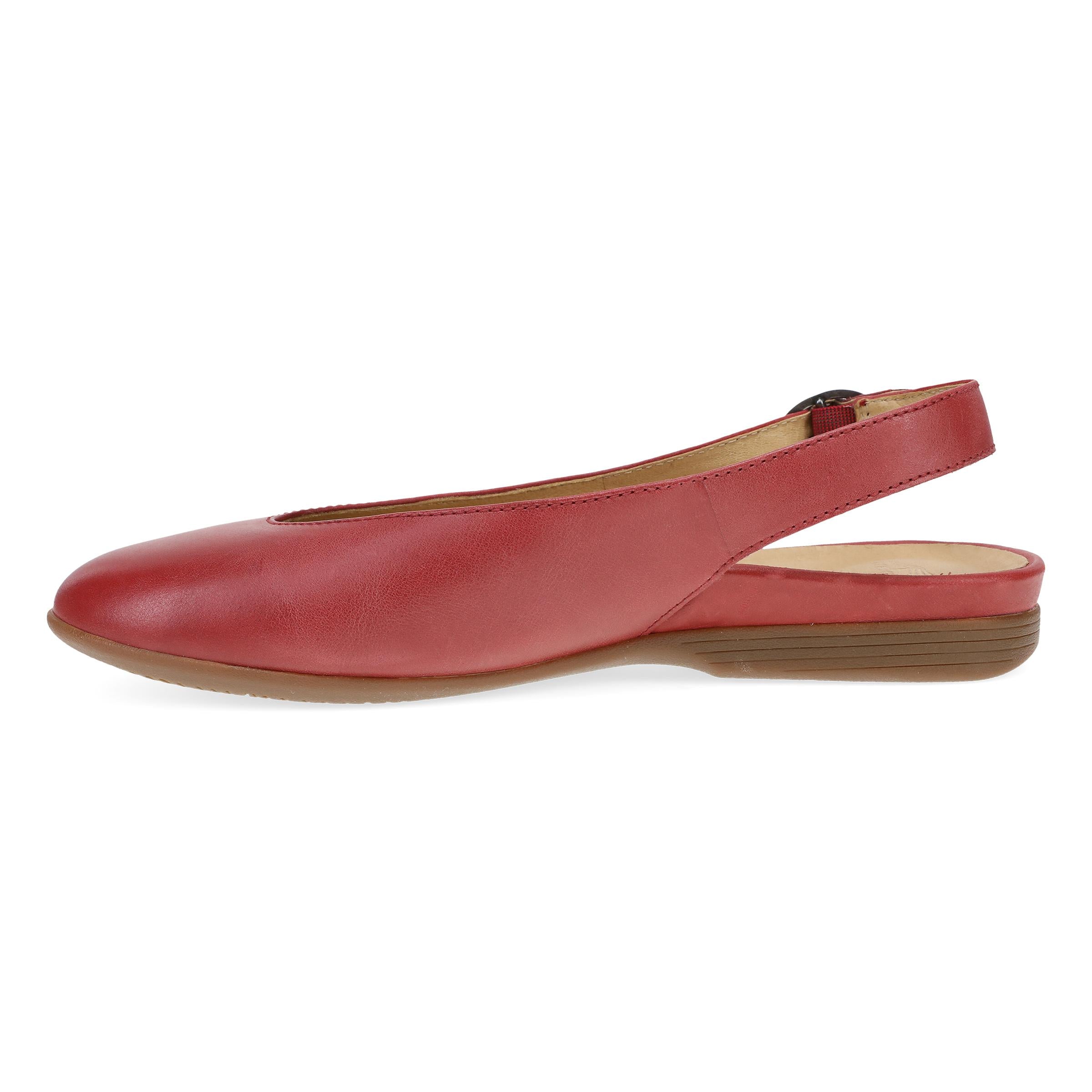 Lea Red Nappa Leather Handbag