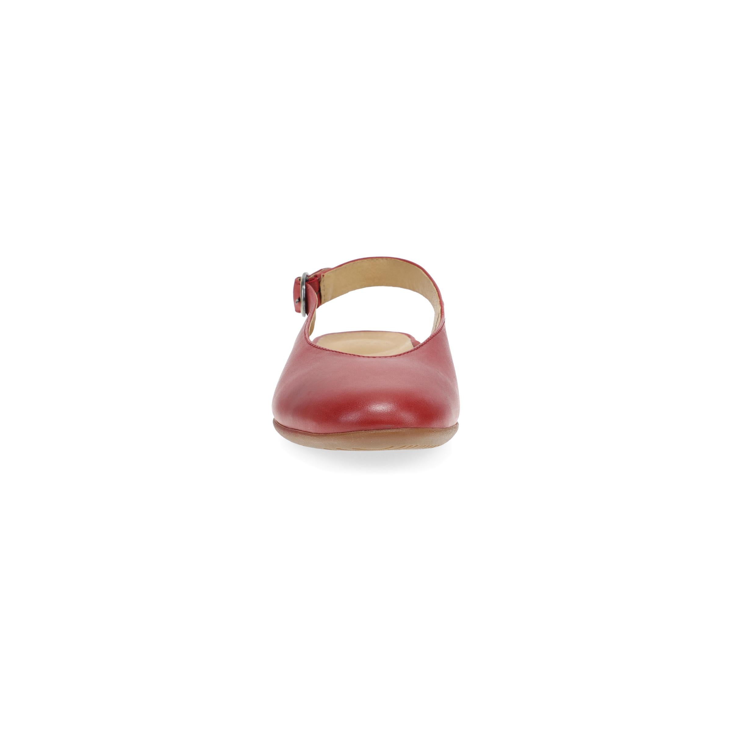 Lea Red Nappa Leather Handbag