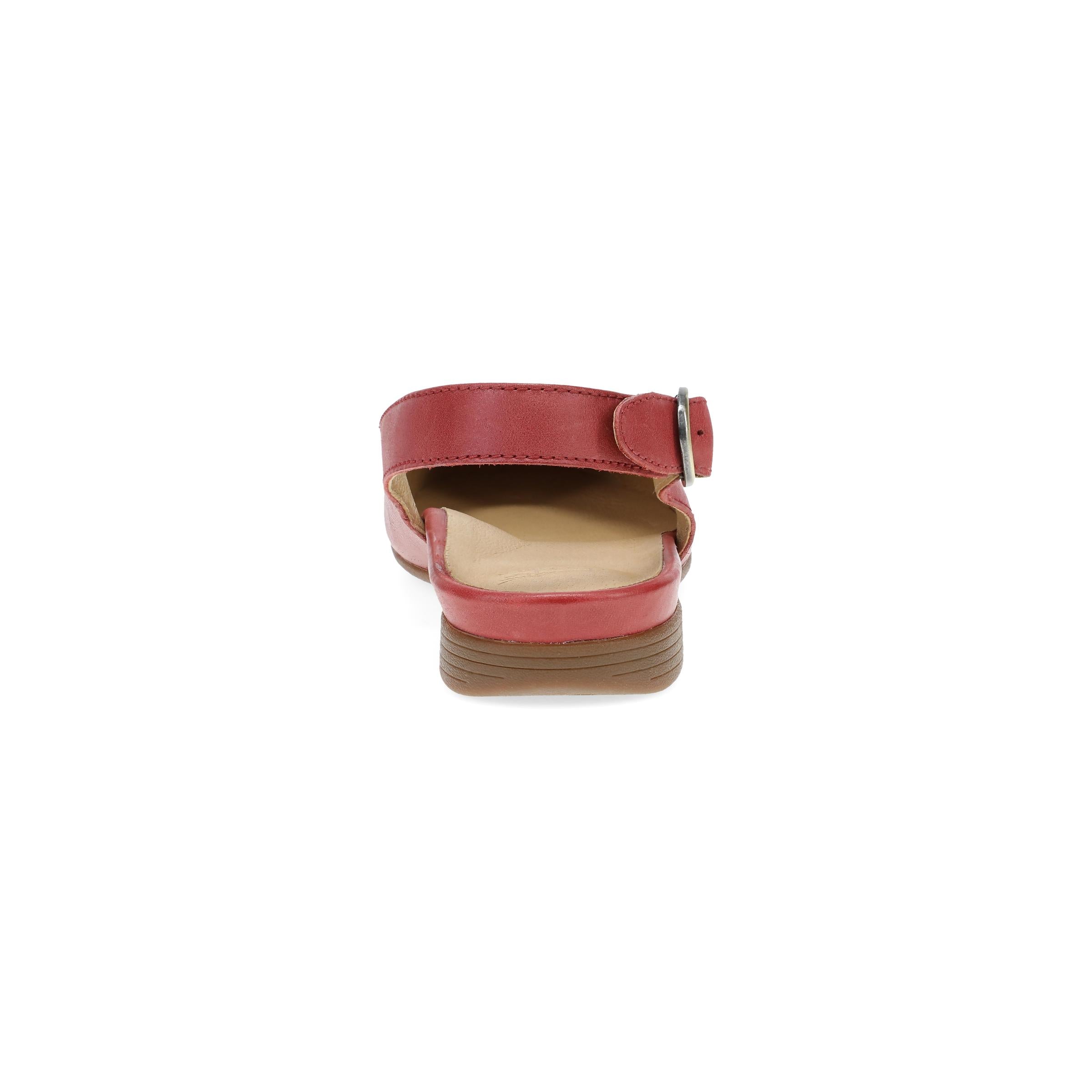 Lea Red Nappa Leather Handbag