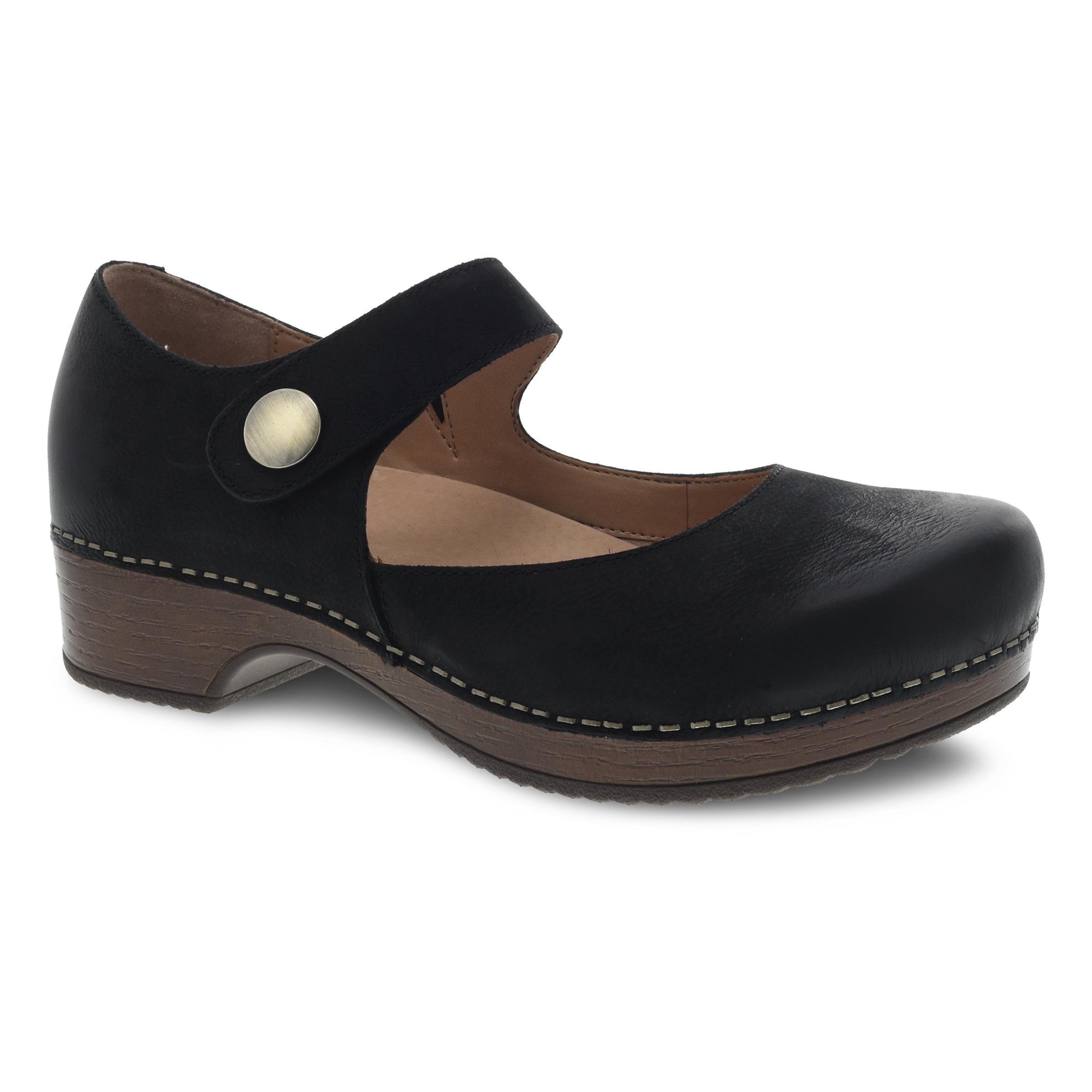 Black Burnished Nubuck by Beatrice