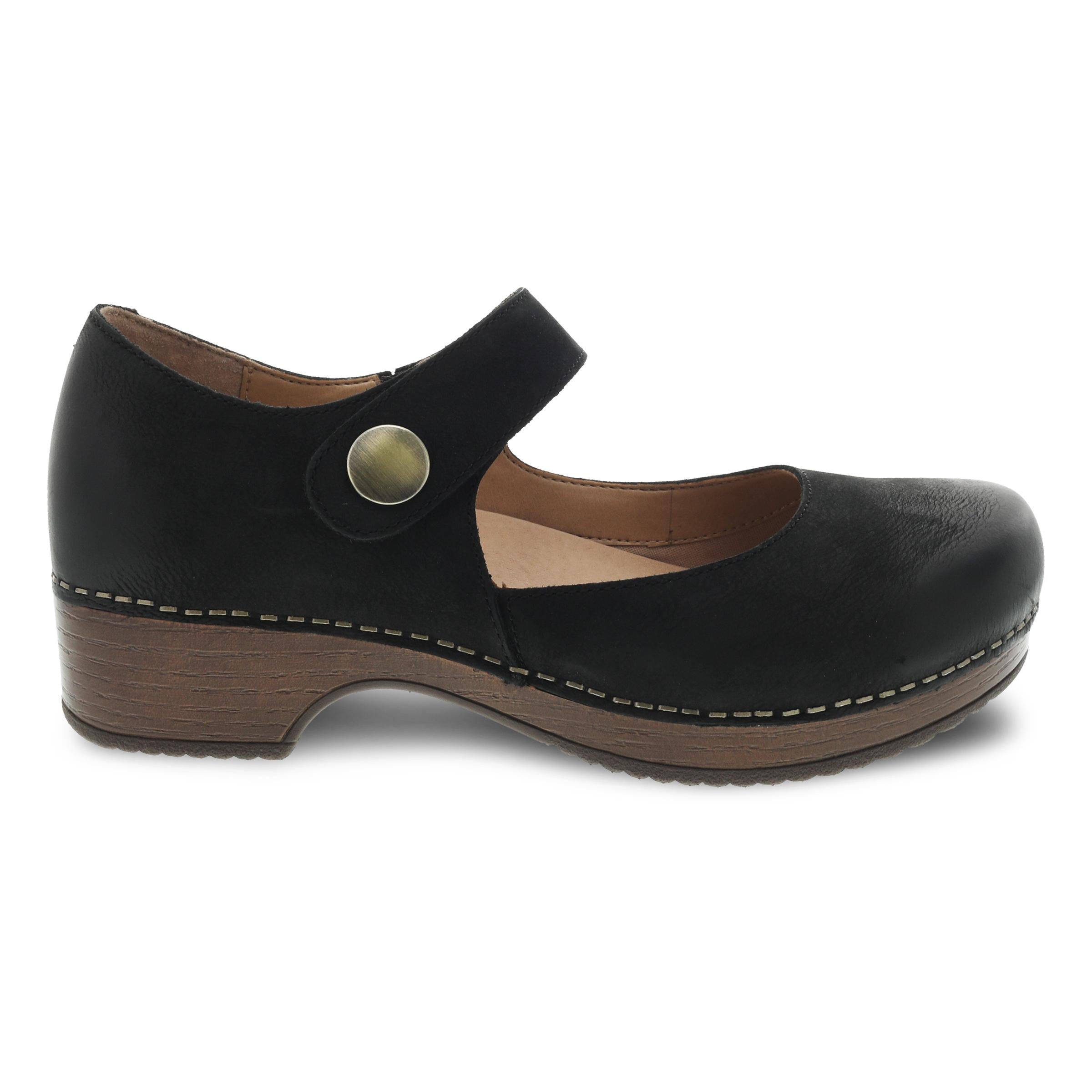 Black Burnished Nubuck by Beatrice