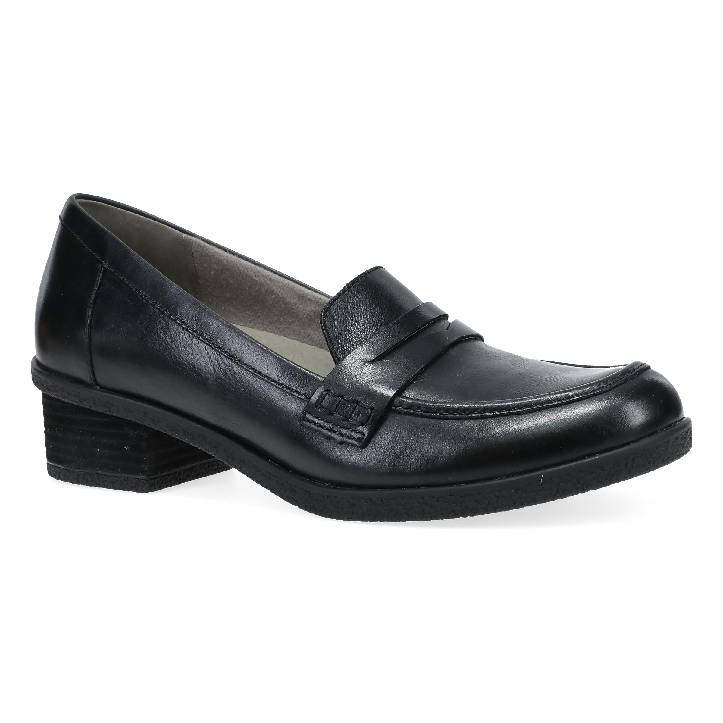Danica Waterproof Burnished Wide Black Boots