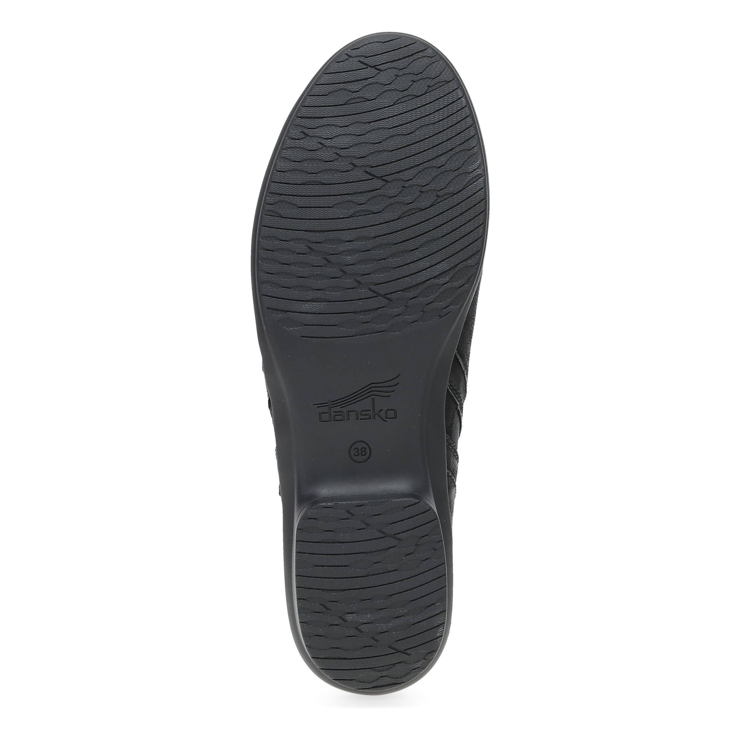 Black Burnished Nubuck Leather