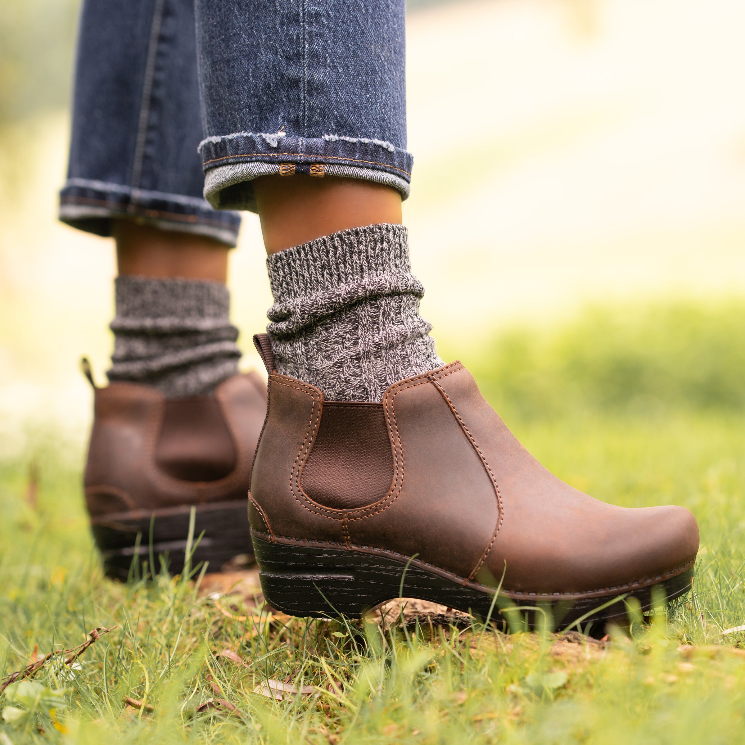 Frankie Oiled Antique Brown Leather