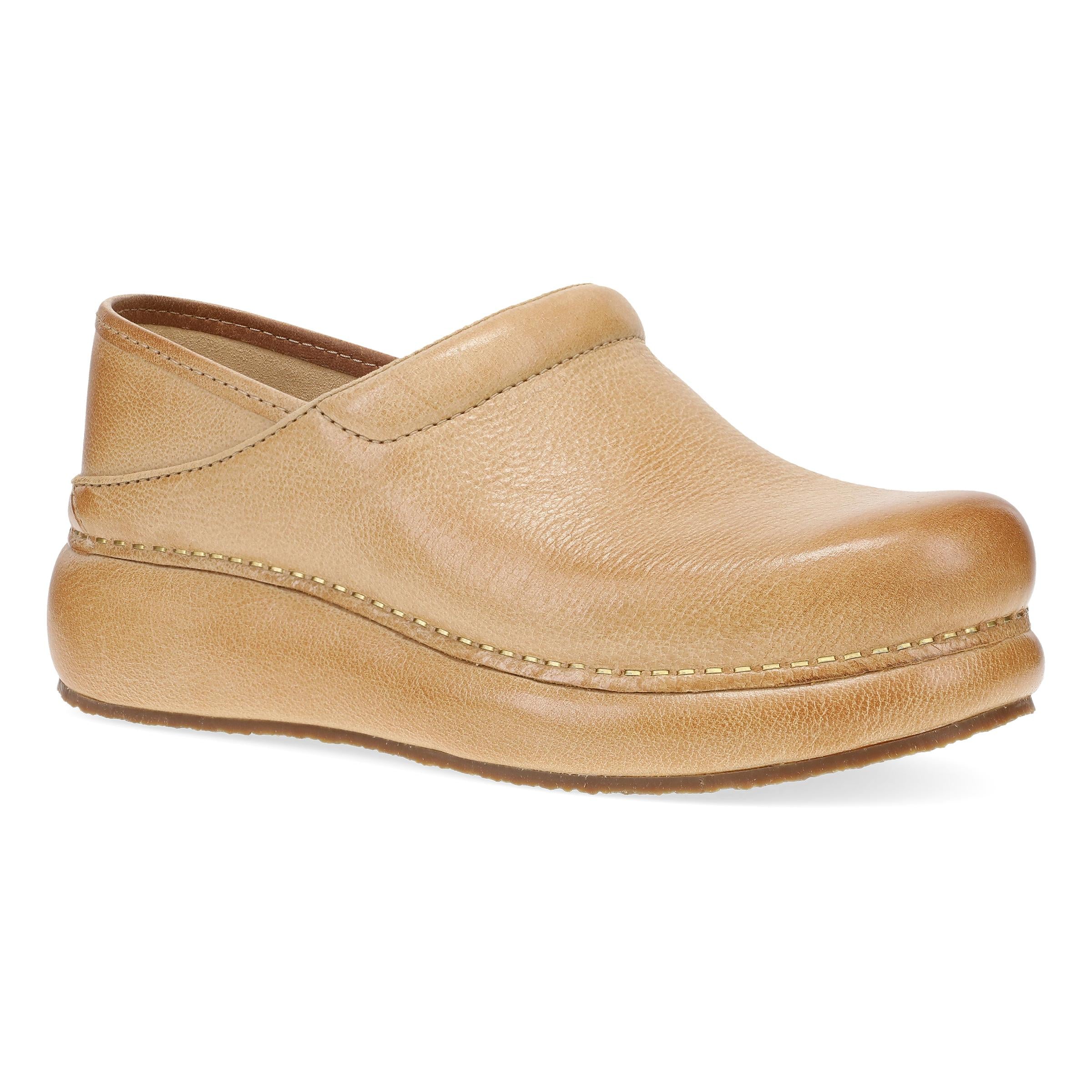 Distressed Honey Platform Pro Sneakers